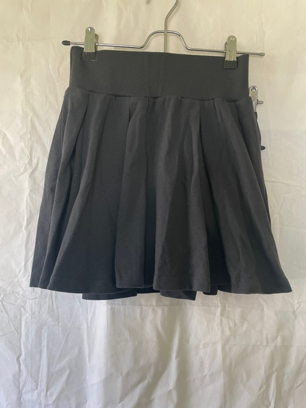 wild fable Black Flared Skater Skirt